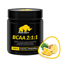 Продукт для питания спортсменов BCAA 2:1:1 "Ананас" Prime Kraft | интернет-магазин натуральных товаров 4fresh.ru - фото 4