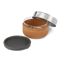 Ланч-бокс "Glass Lunch Bowl", светло-коричневый Black+Blum | интернет-магазин натуральных товаров 4fresh.ru - фото 2