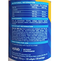 Рыбий жир "Fish Oil" VPLab | интернет-магазин натуральных товаров 4fresh.ru - фото 2