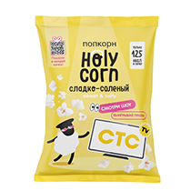 Набор попкорна "Сладко-солёный", 6 x 30 г Holy Corn | интернет-магазин натуральных товаров 4fresh.ru - фото 4