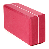 Кирпич для йоги "Yoga brick", 22 х 11 х 6,6 см, красный AKO-Yoga | интернет-магазин натуральных товаров 4fresh.ru - фото 2