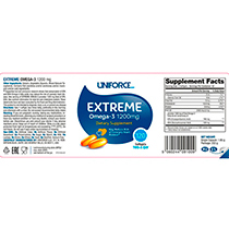 Omega-3 "Extreme" Uniforce | интернет-магазин натуральных товаров 4fresh.ru - фото 2