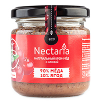 Крем-мёд с клюквой Nectaria | интернет-магазин натуральных товаров 4fresh.ru - фото 2