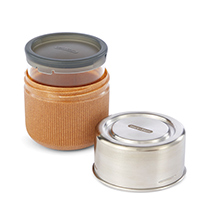 Ланч-бокс "Glass Lunch Pot", светло-коричневый Black+Blum | интернет-магазин натуральных товаров 4fresh.ru - фото 2