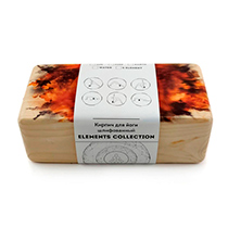 Кирпич для йоги "Fire", 23 x 11 x 8 см Rama Yoga | интернет-магазин натуральных товаров 4fresh.ru - фото 2