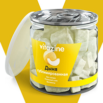 Дыня, сублимированная Vitazine | интернет-магазин натуральных товаров 4fresh.ru - фото 3