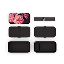 Ланч-бокс "MB Original", Flower mood black Monbento | интернет-магазин натуральных товаров 4fresh.ru - фото 3