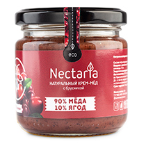 Крем-мёд с брусникой Nectaria | интернет-магазин натуральных товаров 4fresh.ru - фото 2