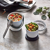 Ланч-бокс "Lunch Pot Original", оливковый Black+Blum | интернет-магазин натуральных товаров 4fresh.ru - фото 2