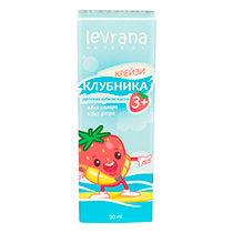 Зубная паста детская со вкусом клубники 3+ Levrana | интернет-магазин натуральных товаров 4fresh.ru - фото 3