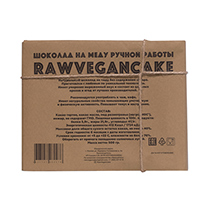 Шоколад на меду "Инжир", ручной работы RawVeganCake | интернет-магазин натуральных товаров 4fresh.ru - фото 2