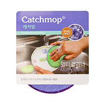 Чистящий спонж для уборки, фиолетовый Catchmop | интернет-магазин натуральных товаров 4fresh.ru - фото 2