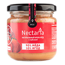 Крем-мёд с клубникой Nectaria | интернет-магазин натуральных товаров 4fresh.ru - фото 2