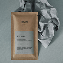 Шоколад кешью "Black Sesame", с чёрным кунжутом Mojo Cacao | интернет-магазин натуральных товаров 4fresh.ru - фото 4