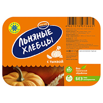 Хлебцы "Льняные с тыквой" Компас здоровья | интернет-магазин натуральных товаров 4fresh.ru - фото 2