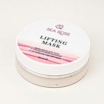 Крем-маска для лица "Lifting Mask" с гиалуроновой кислотой и экстрактом чёрной икры SEA ROSE | интернет-магазин натуральных товаров 4fresh.ru - фото 3