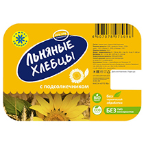 Хлебцы "Льняные с подсолнечником" Компас здоровья | интернет-магазин натуральных товаров 4fresh.ru - фото 2