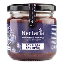 Крем-мёд с чёрной смородиной Nectaria | интернет-магазин натуральных товаров 4fresh.ru - фото 2
