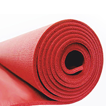 Коврик для йоги "Yin-yang studio", 220 х 80 х 0,45 см, бордовый Rama Yoga | интернет-магазин натуральных товаров 4fresh.ru - фото 4