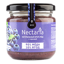 Крем-мёд с черникой Nectaria | интернет-магазин натуральных товаров 4fresh.ru - фото 2
