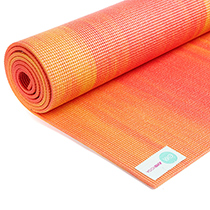 Коврик для йоги "Ганг", 185 х 60 х 0,6 см, красный AKO-Yoga | интернет-магазин натуральных товаров 4fresh.ru - фото 2
