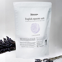 Соль для ванны "English epsom salt" с натуральным эфирным маслом лаванды Marespa | интернет-магазин натуральных товаров 4fresh.ru - фото 2