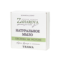 Мыло "Овсянка на молоке" Zaharova | интернет-магазин натуральных товаров 4fresh.ru - фото 2