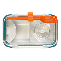 Ланч-бокс бирюзовый "Bento Box" Black+Blum | интернет-магазин натуральных товаров 4fresh.ru - фото 2