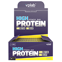 Батончик с протеином "High protein bar", банан VPLab | интернет-магазин натуральных товаров 4fresh.ru - фото 2