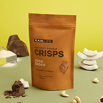 Печенье "Crisps Кокос-Шоколад" Raw Life | интернет-магазин натуральных товаров 4fresh.ru - фото 4