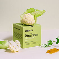 Крекеры "Enjoy&Crack Cauliflower curry", безглютеновые Raw Life | интернет-магазин натуральных товаров 4fresh.ru - фото 2