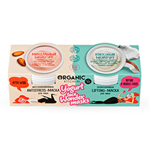 Набор масок для лица "Yogurt face wonder masks" Organic Kitchen | интернет-магазин натуральных товаров 4fresh.ru - фото 2