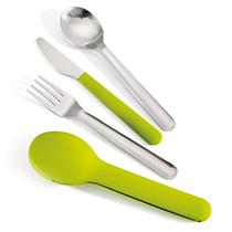 Набор столовых приборов "Cutlery Set", зелёный Joseph Joseph | интернет-магазин натуральных товаров 4fresh.ru - фото 4
