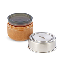 Ланч-бокс Glass Lunch Pot, светло-коричневый Black+Blum | интернет-магазин натуральных товаров 4fresh.ru - фото 2