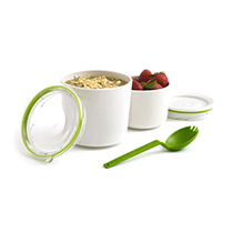 Ланч-бокс лайм "Lunch Pot" Black+Blum | интернет-магазин натуральных товаров 4fresh.ru - фото 2