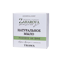 Мыло "Розовое на вине" Zaharova | интернет-магазин натуральных товаров 4fresh.ru - фото 2