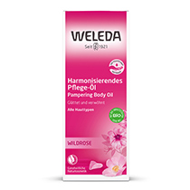 Розовое нежное масло для тела Weleda | интернет-магазин натуральных товаров 4fresh.ru - фото 2