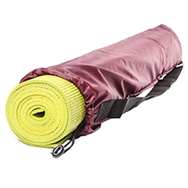 Чехол для коврика без кармана "Симпл", 16 х 80 см, бордовый Rama Yoga | интернет-магазин натуральных товаров 4fresh.ru - фото 2