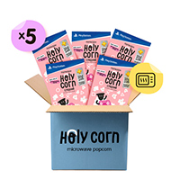 Набор попкорна для СВЧ "Сладкий" Holy Corn | интернет-магазин натуральных товаров 4fresh.ru - фото 2