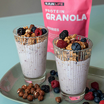 Гранола протеиновая "PROTEIN GRANOLA BERRIES" Raw Life | интернет-магазин натуральных товаров 4fresh.ru - фото 4