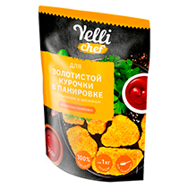 Панировка ароматная для золотистой курочки с базиликом и чесноком Yelli | интернет-магазин натуральных товаров 4fresh.ru - фото 3